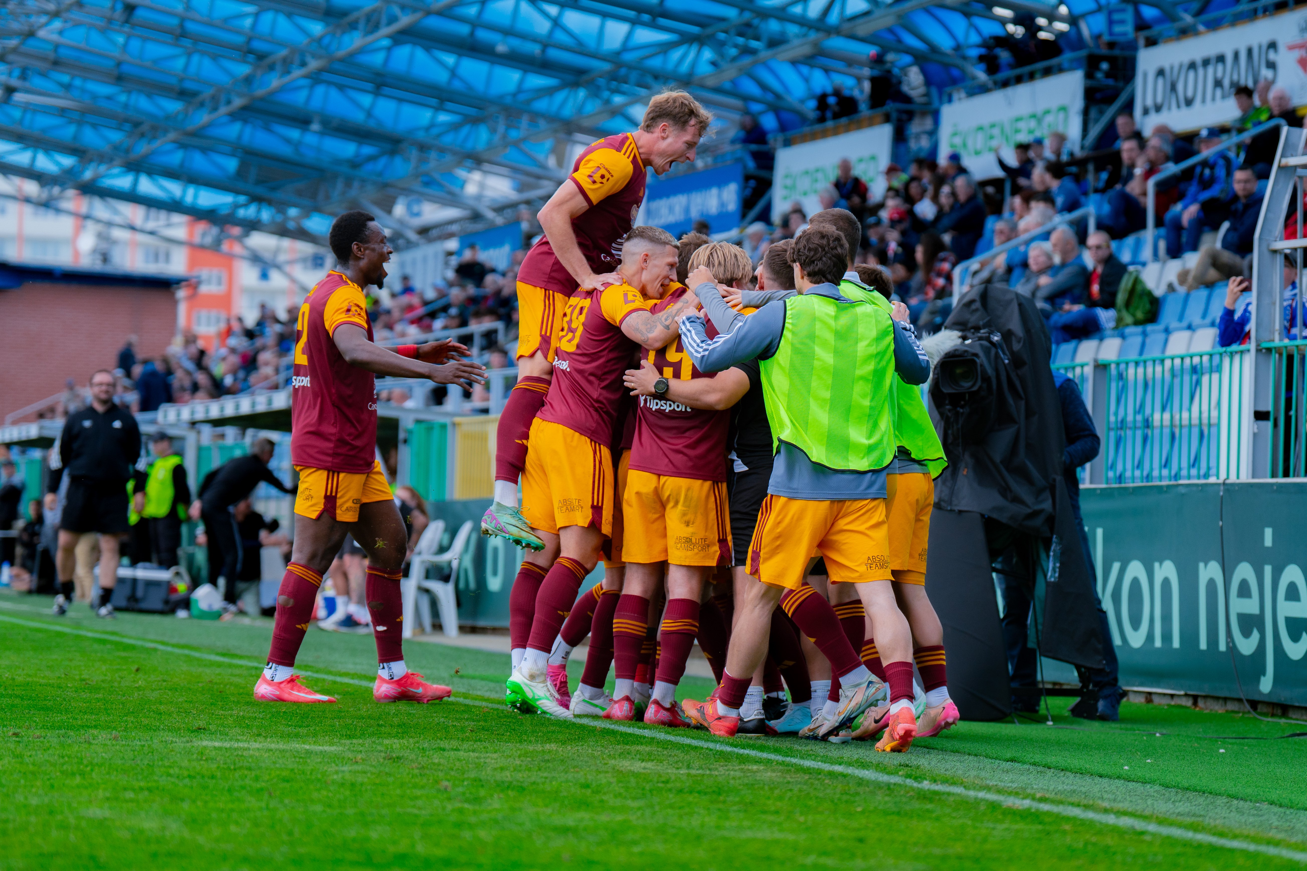 Dukla se v Uherskm Hraditi pokus dostihnout Slovcko