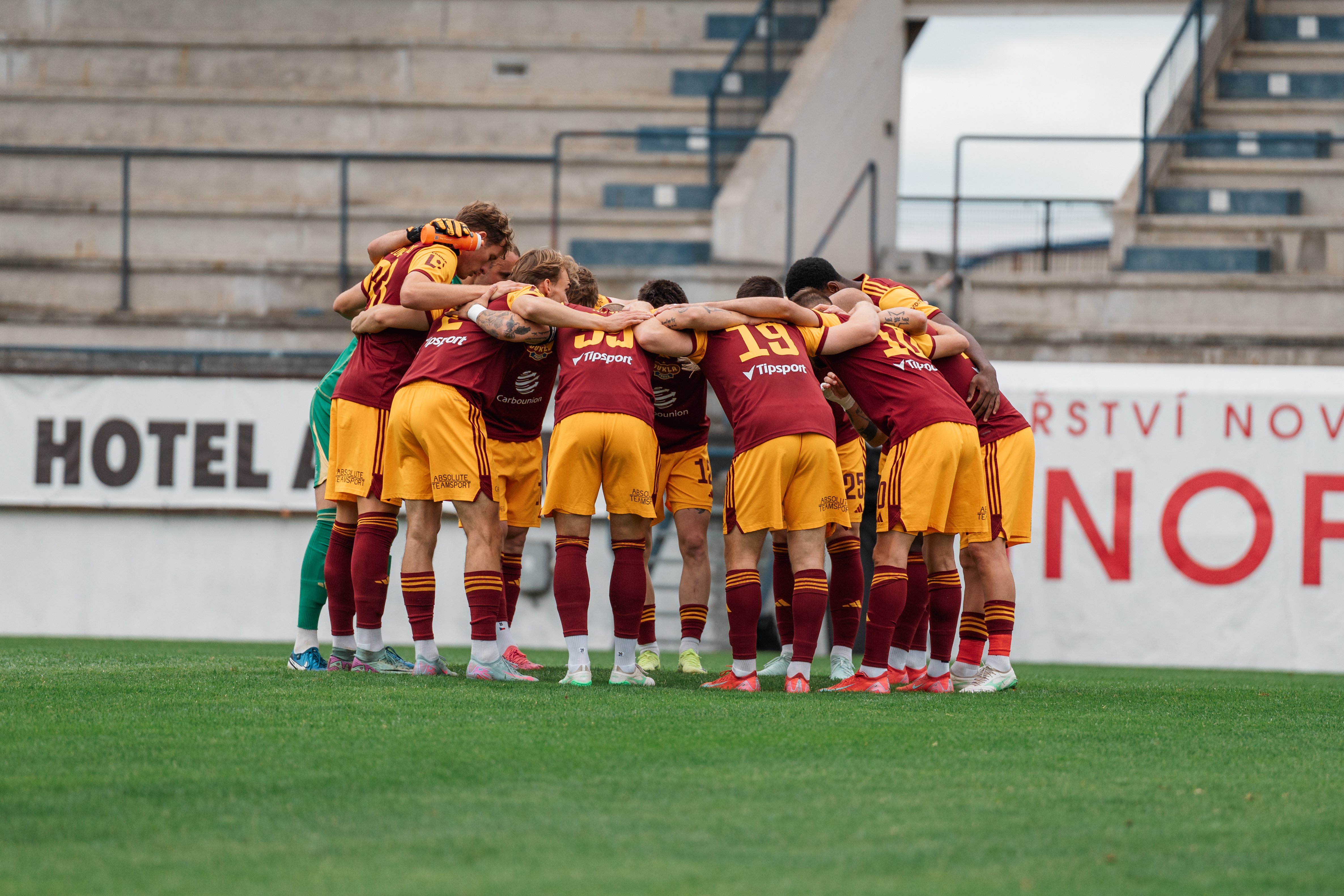 Dukla hj prvn ligu proti Vykovu