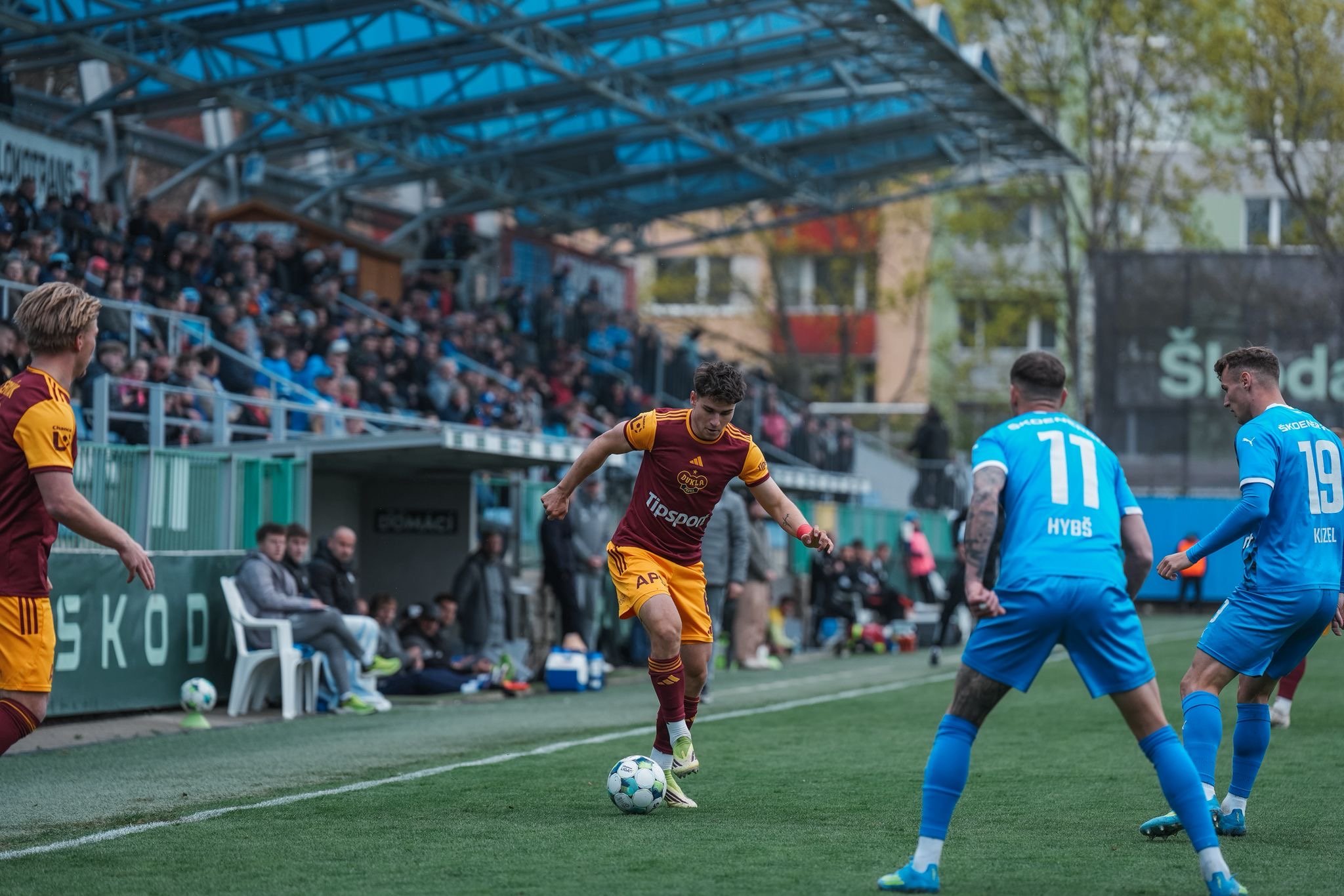 Dukla si z Mladé Boleslavi odvezla bod, premiérově se trefil Kreiker