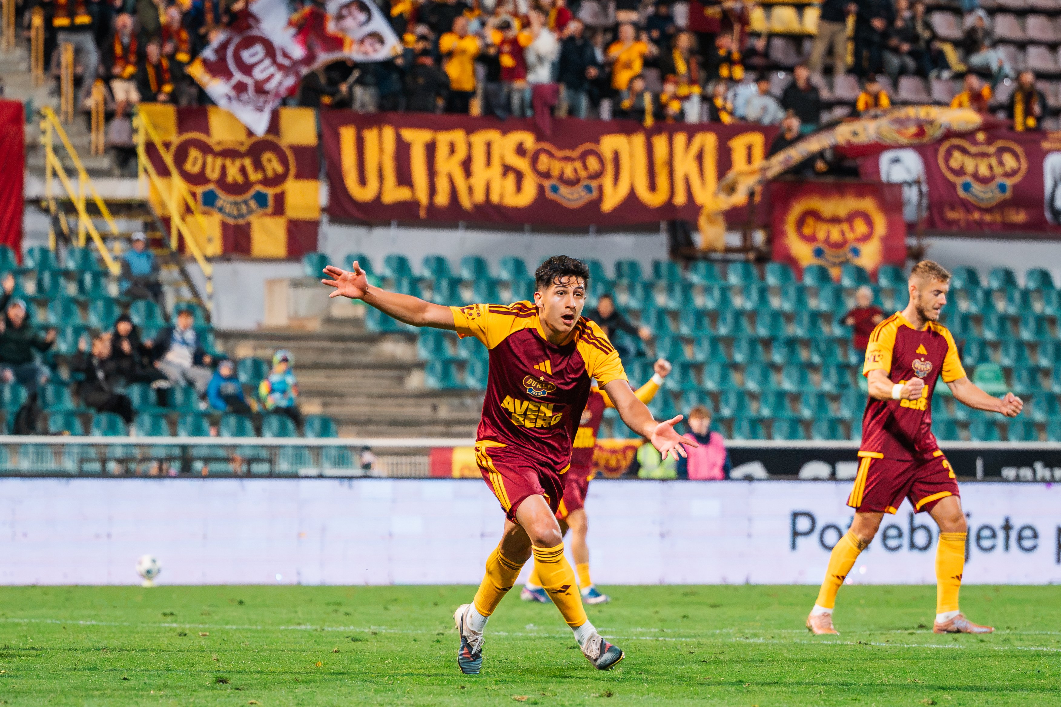 Dukla proti Kladnu srovnala, vítězný gól už ale nepřidala